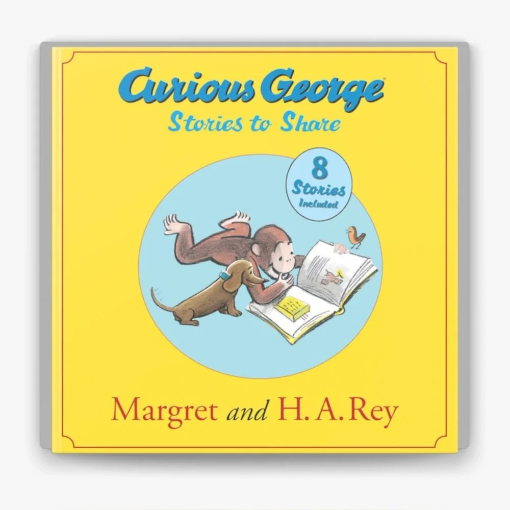 Curious George 8 Stories to Share Book